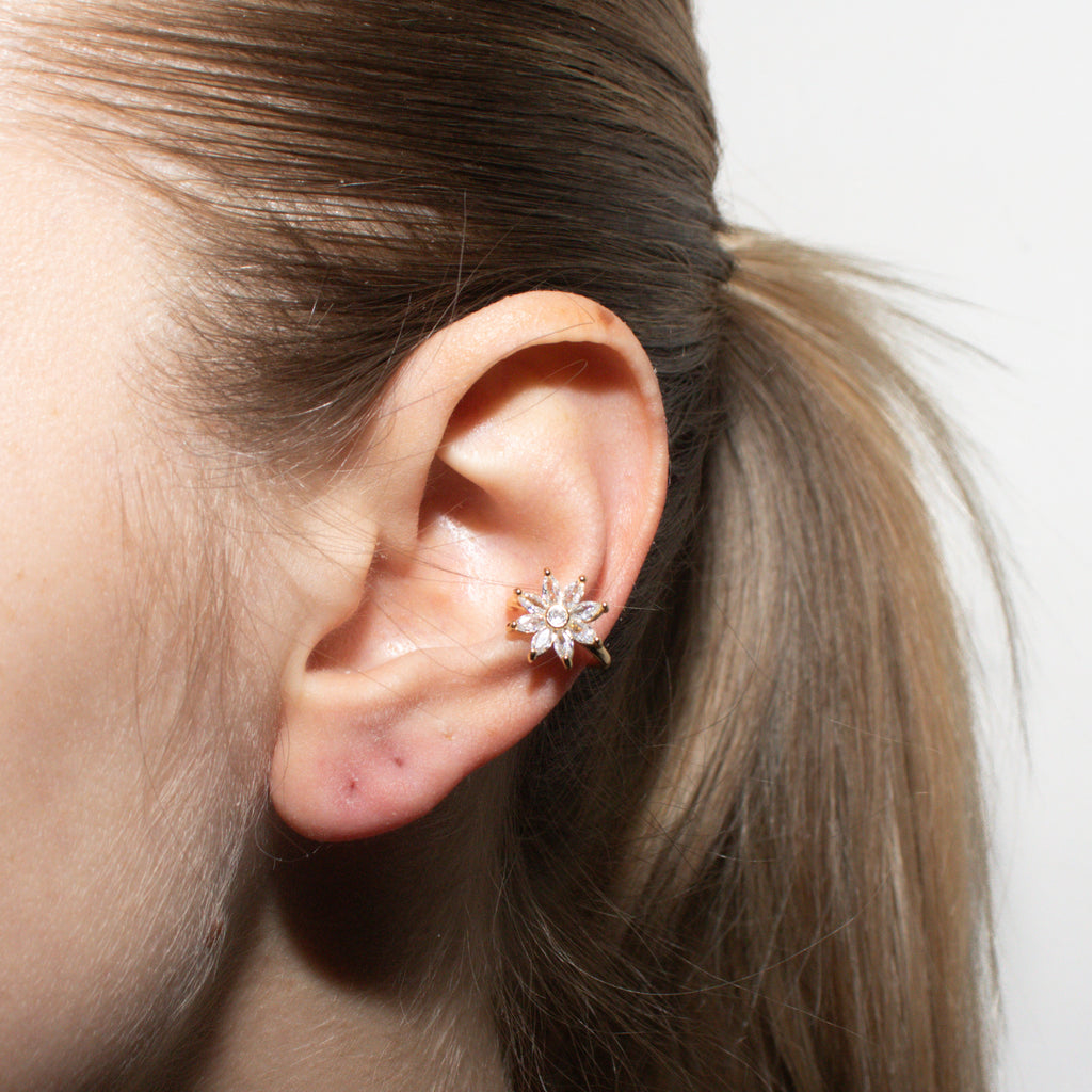 EAR CUFF FLOWER