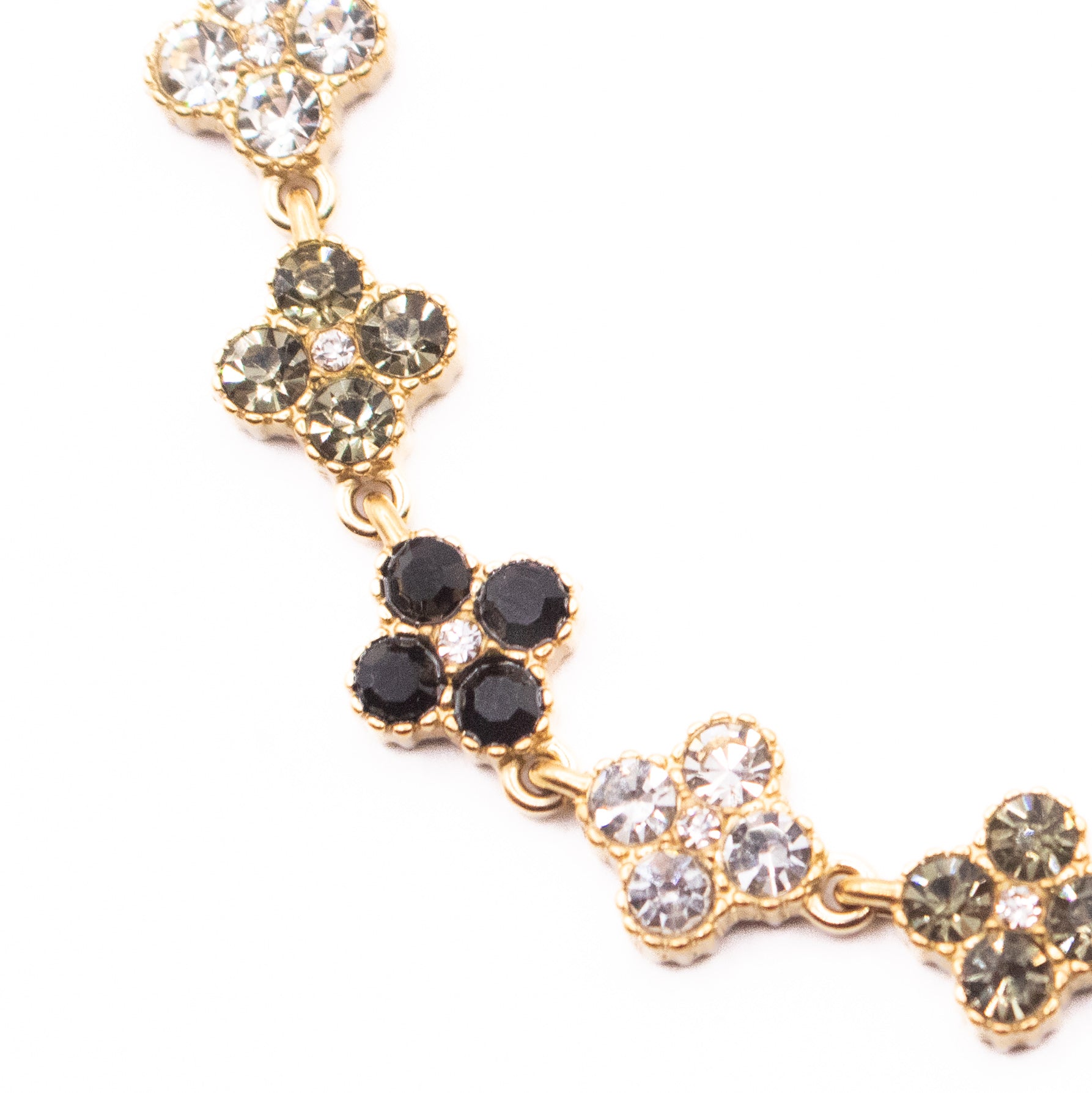 COLLANA LUX QUATREFOIL BLACK