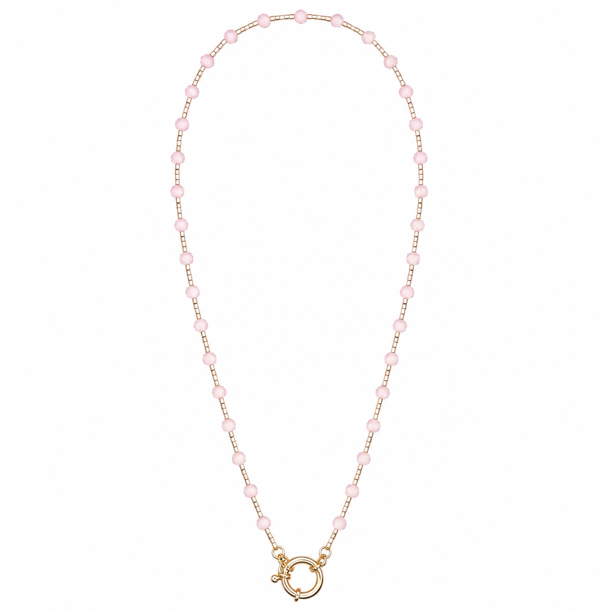 #CHARMBAR OVAL LINK PERLINE