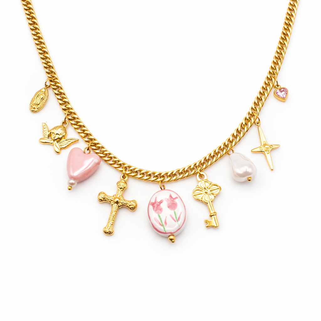 COLLANA PINK CHARM