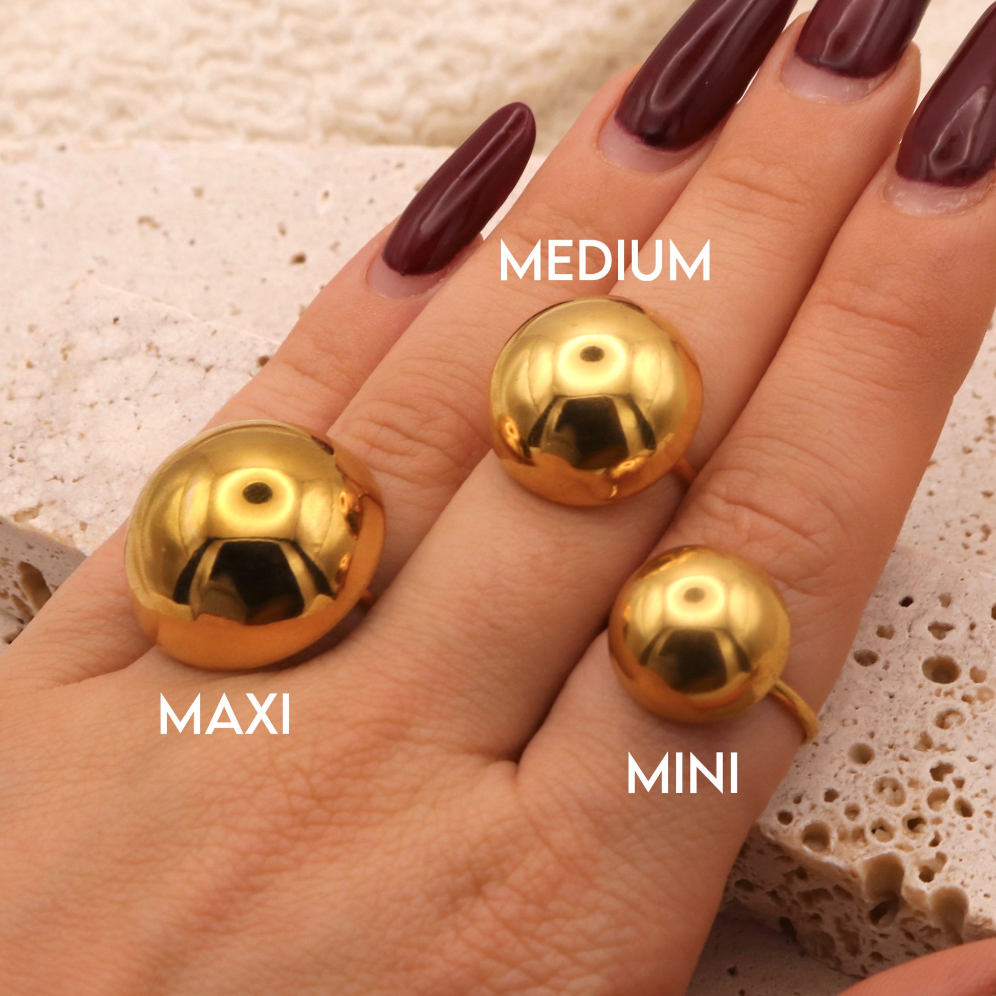 ANELLO MAXI BOTTONE