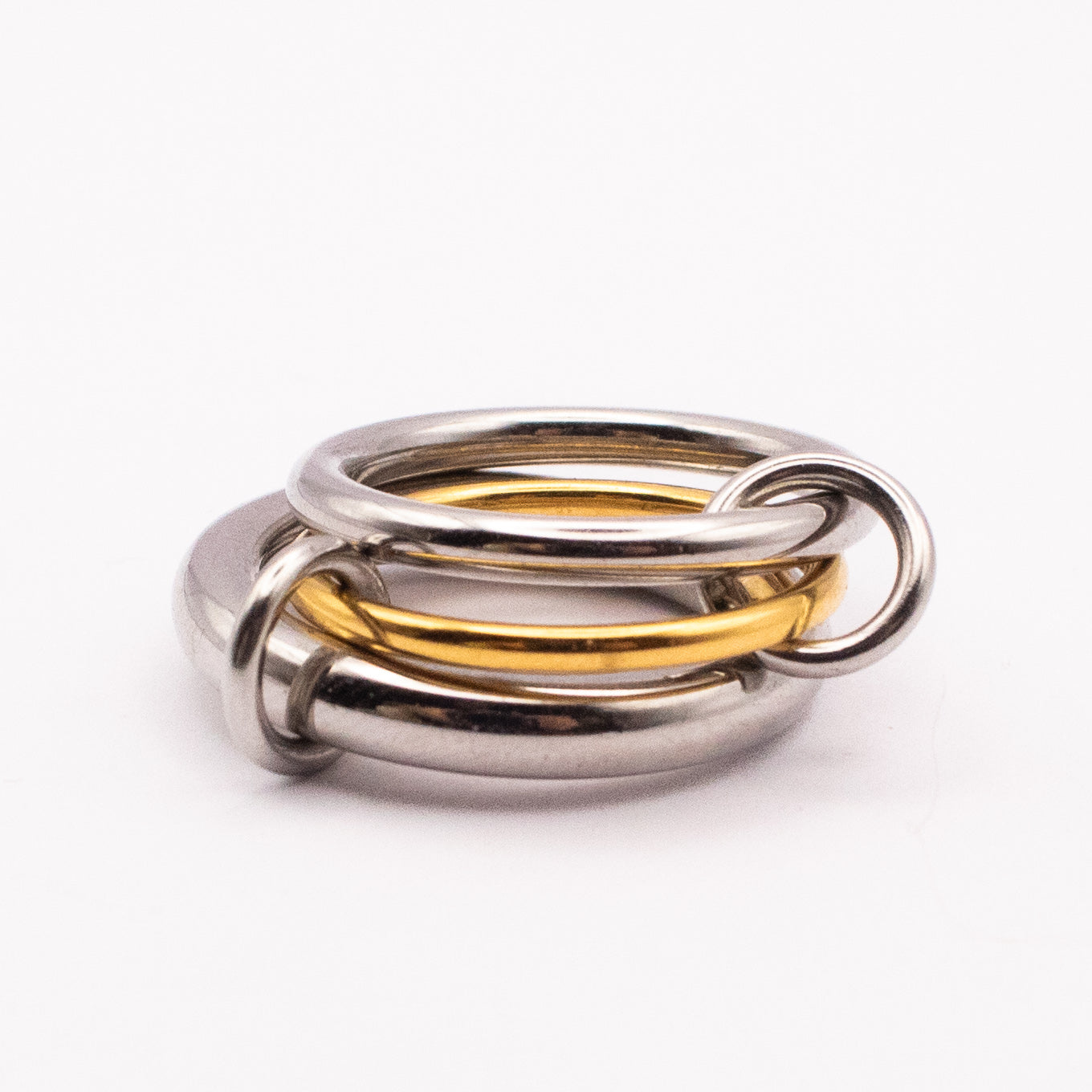 SILVER RING STACK x3