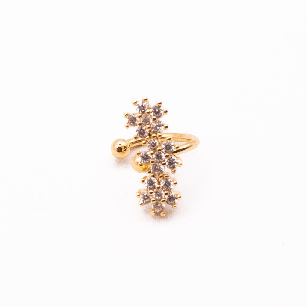 EAR CUFF TRIS FLOWER