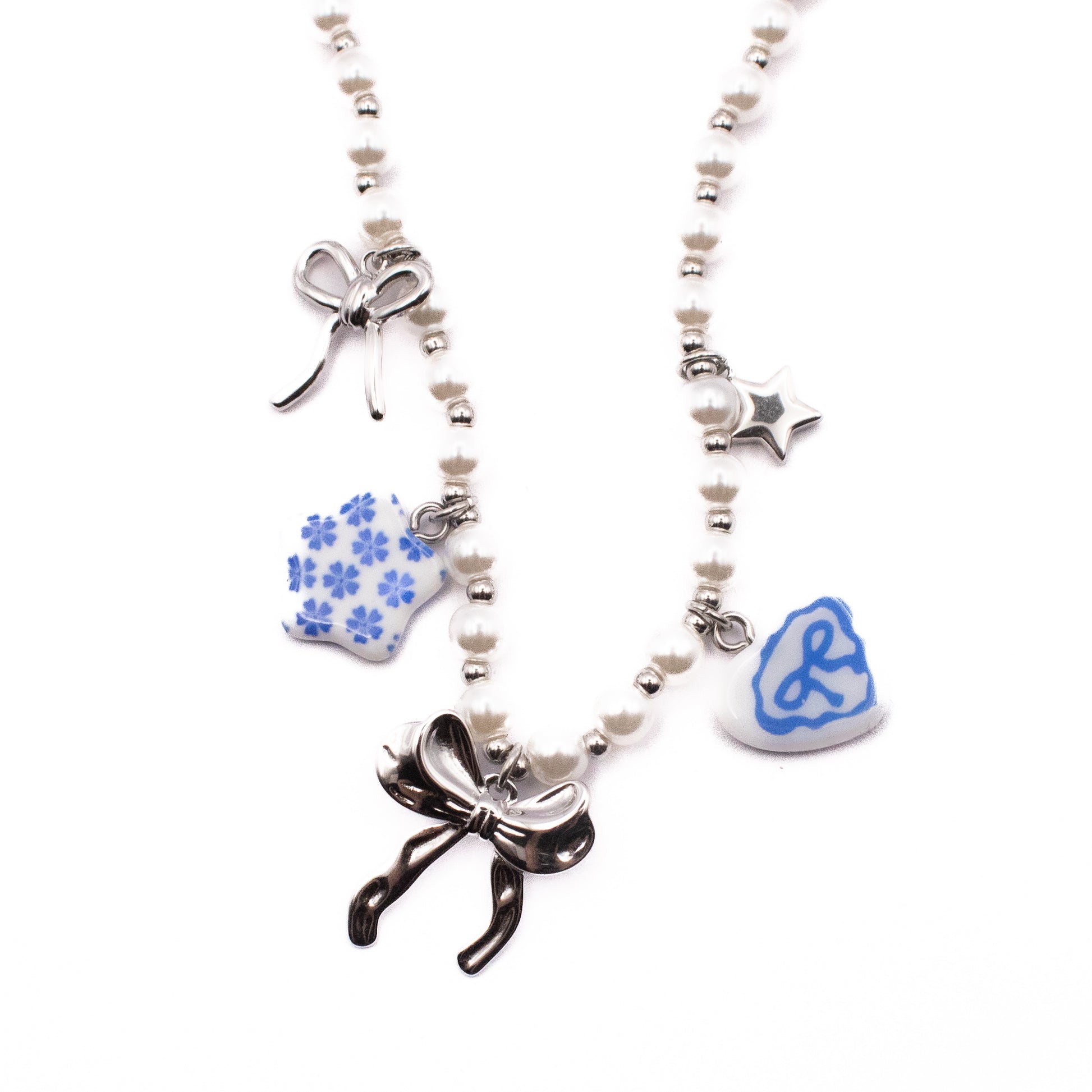 COLLANA PEARL BOW