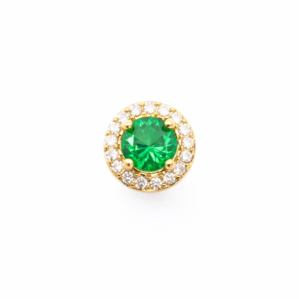 ORECCHINI VIRAL GREEN