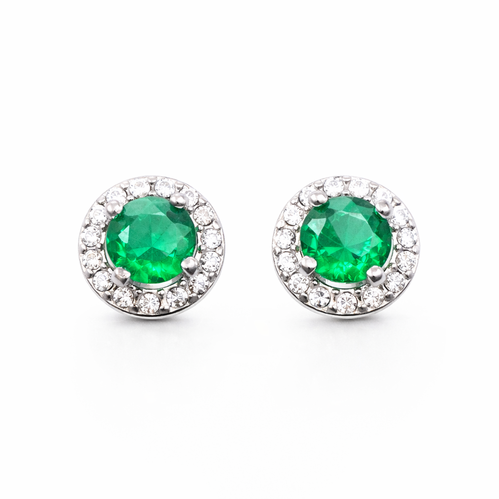 ORECCHINI VIRAL GREEN