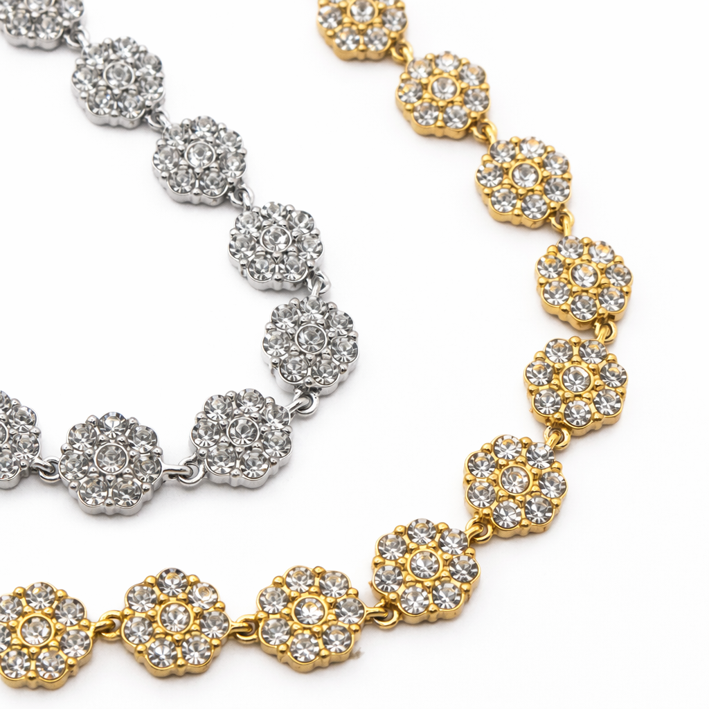 COLLANA GIROCOLLO FLOWERS